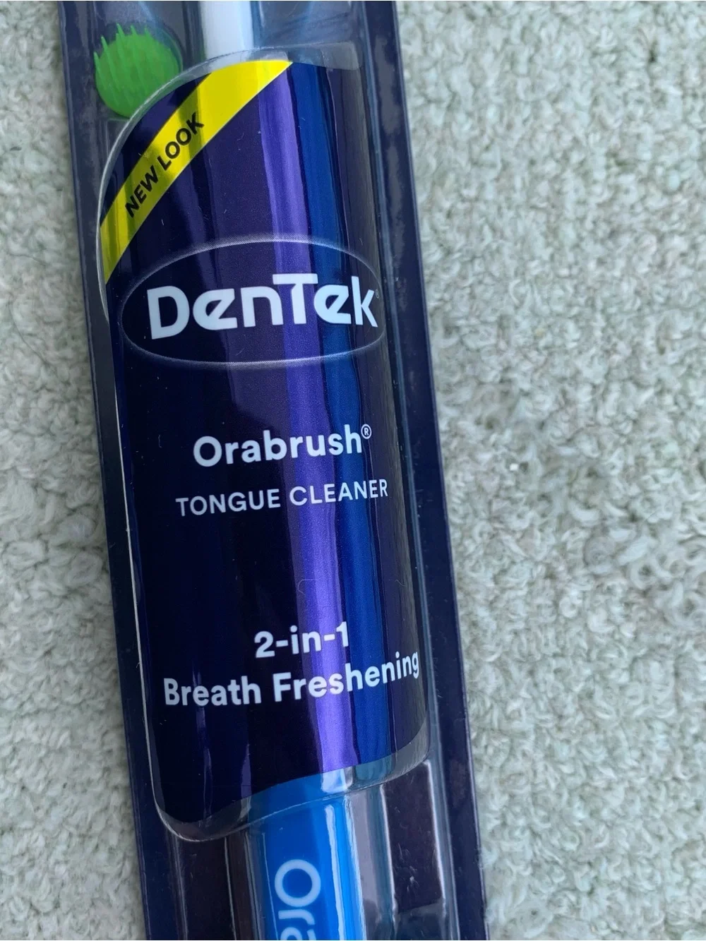 Lot of 2 DenTek Orabrush Fresh Breath Tongue Cleaner